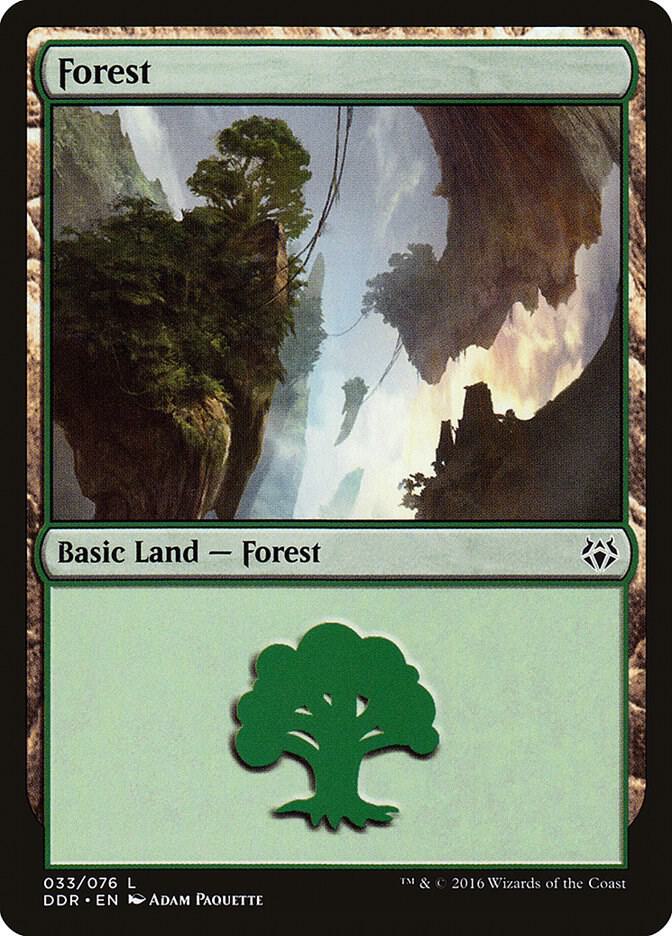 Forest (033) [Duel Decks: Nissa vs. Ob Nixilis] 33