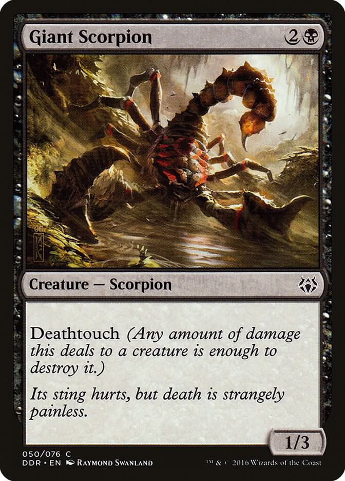Giant Scorpion [Duel Decks: Nissa vs. Ob Nixilis] 50