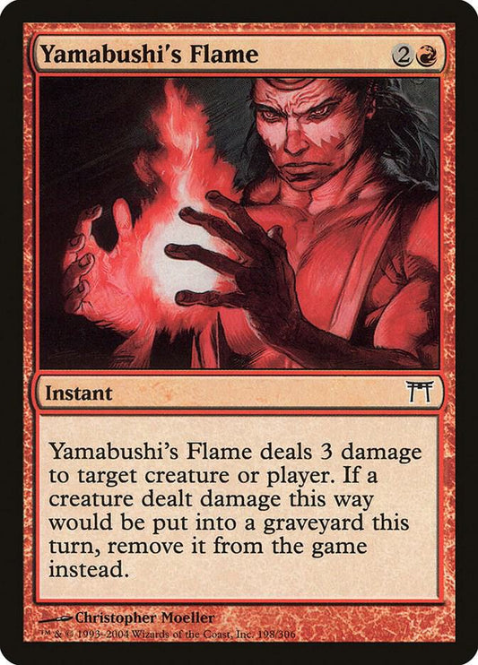 Yamabushi's Flame [Champions of Kamigawa] 198