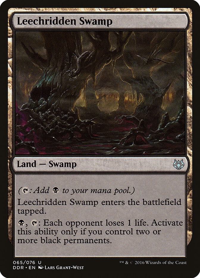 Leechridden Swamp [Duel Decks: Nissa vs. Ob Nixilis] 65