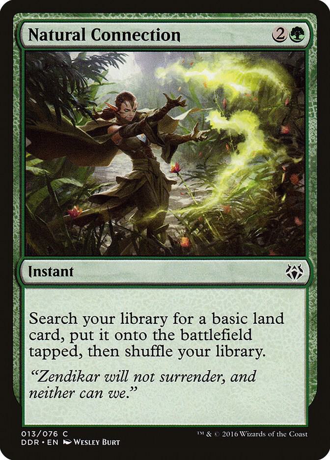 Natural Connection [Duel Decks: Nissa vs. Ob Nixilis] 13