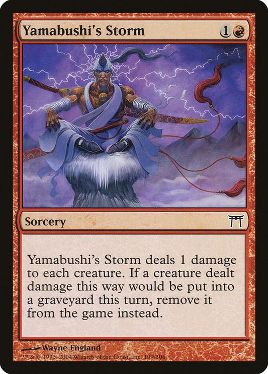 Yamabushi's Storm [Champions of Kamigawa] 199