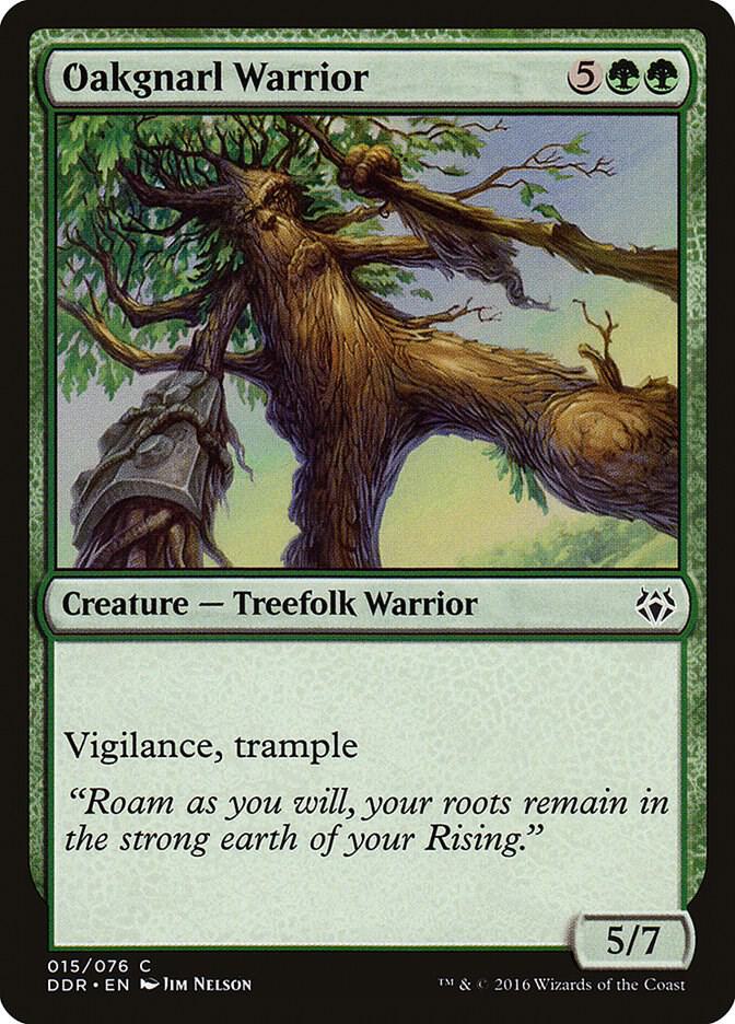 Oakgnarl Warrior [Duel Decks: Nissa vs. Ob Nixilis] 15