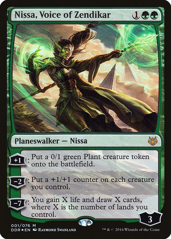 Nissa, Voice of Zendikar [Duel Decks: Nissa vs. Ob Nixilis] 1