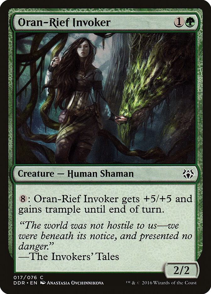 Oran-Rief Invoker [Duel Decks: Nissa vs. Ob Nixilis] 17