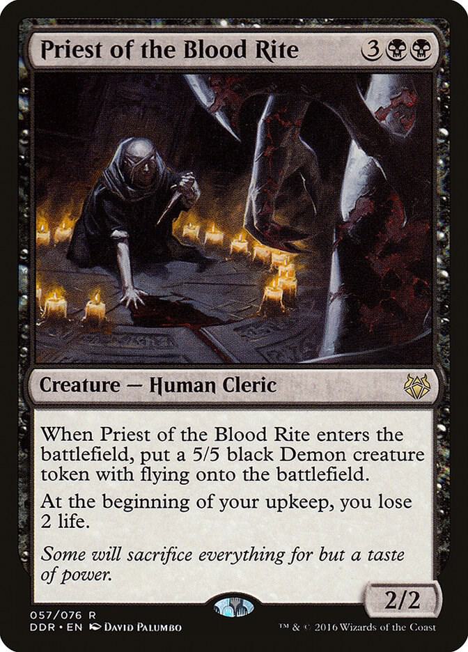 Priest of the Blood Rite [Duel Decks: Nissa vs. Ob Nixilis] 57