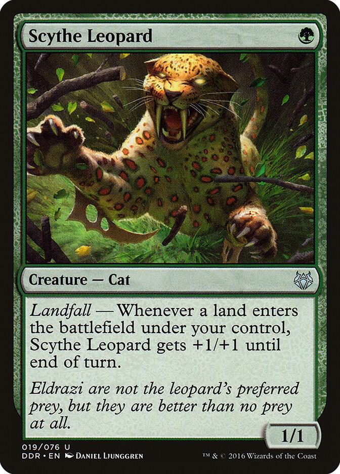 Scythe Leopard [Duel Decks: Nissa vs. Ob Nixilis] 19