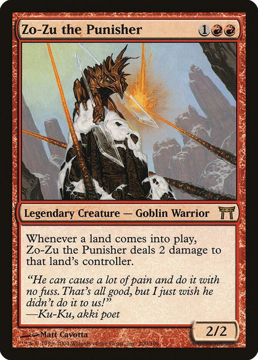 Zo-Zu the Punisher [Champions of Kamigawa] 200