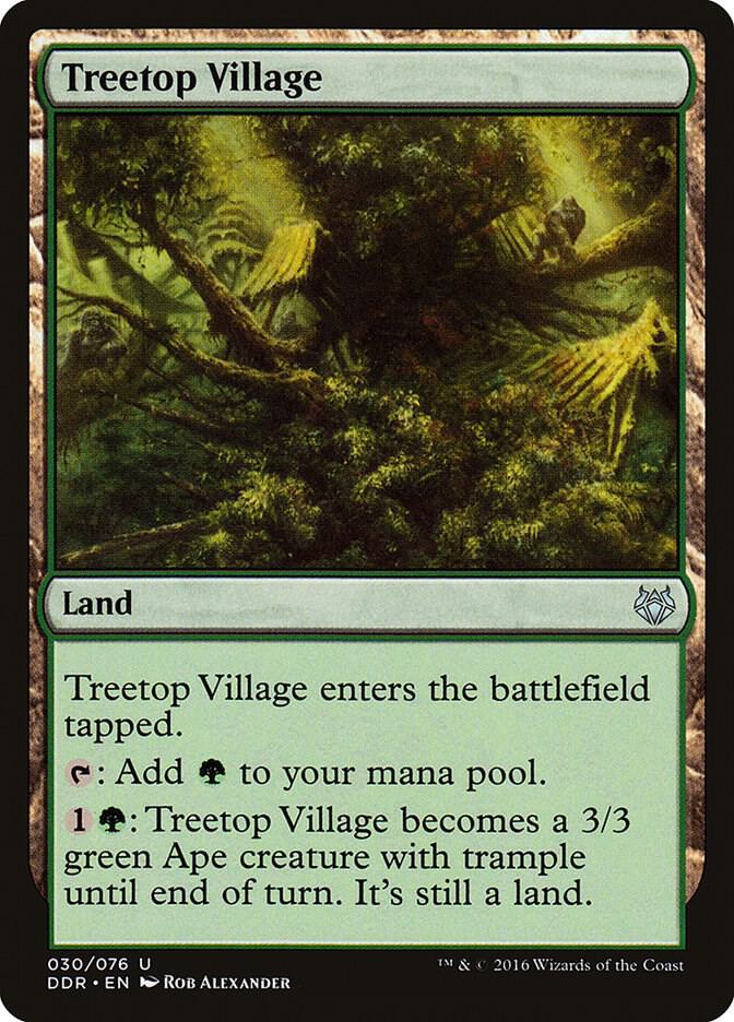 Treetop Village [Duel Decks: Nissa vs. Ob Nixilis] 30