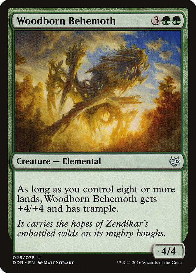 Woodborn Behemoth [Duel Decks: Nissa vs. Ob Nixilis] 26