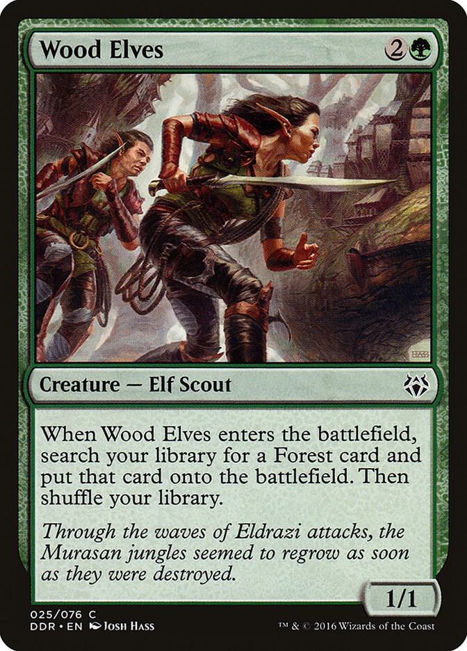 Wood Elves [Duel Decks: Nissa vs. Ob Nixilis] 25