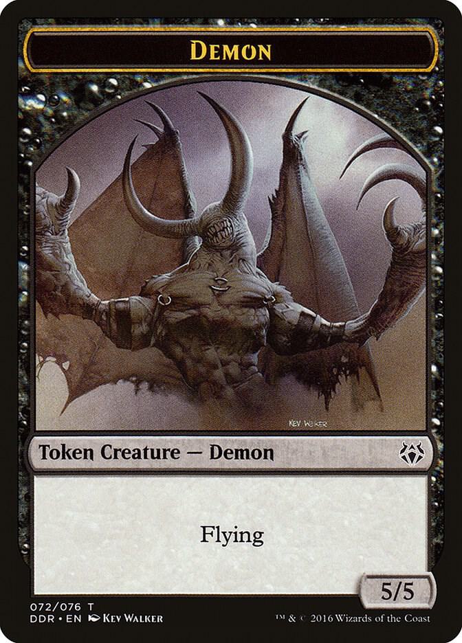 Demon Token [Duel Decks: Nissa vs. Ob Nixilis] 72