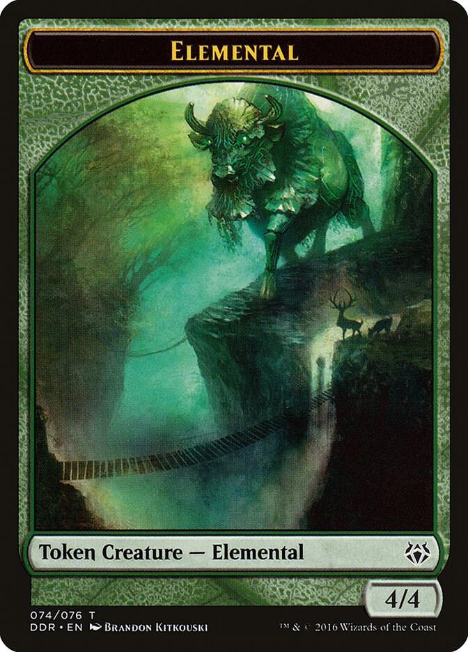 Elemental Token [Duel Decks: Nissa vs. Ob Nixilis] 74