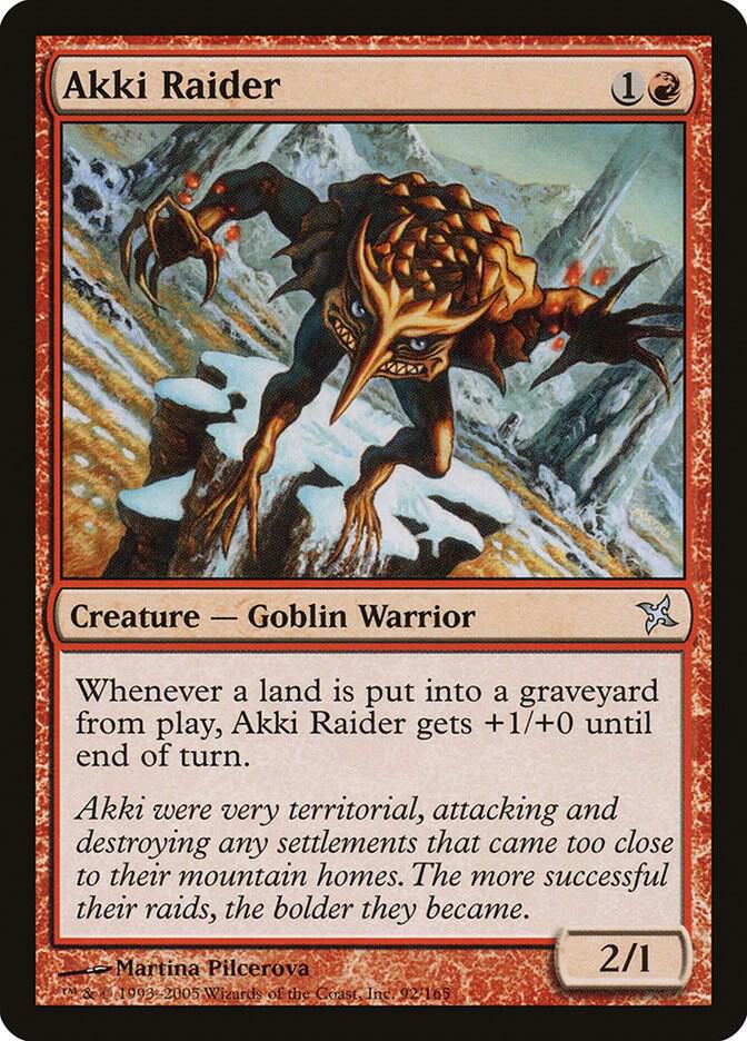 Akki Raider [Betrayers of Kamigawa] 92