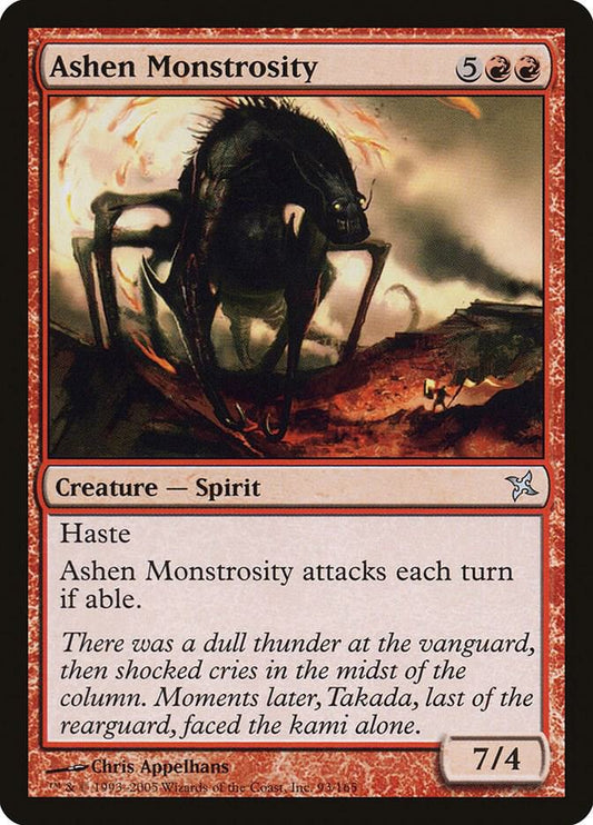 Ashen Monstrosity [Betrayers of Kamigawa] 93
