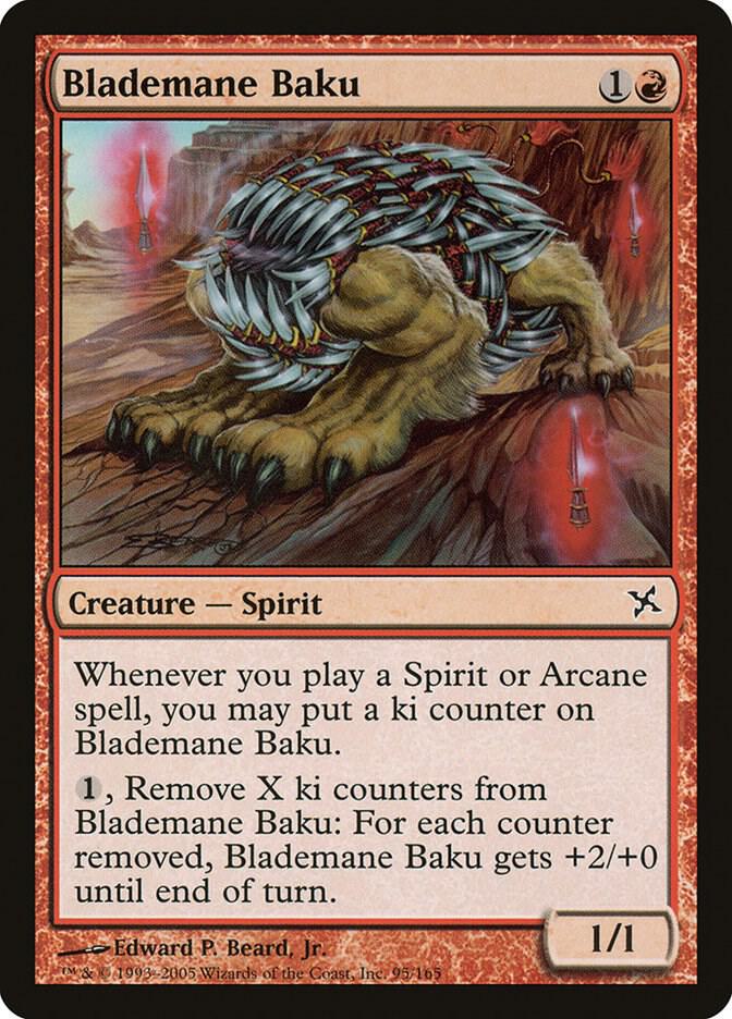 Blademane Baku [Betrayers of Kamigawa] 95
