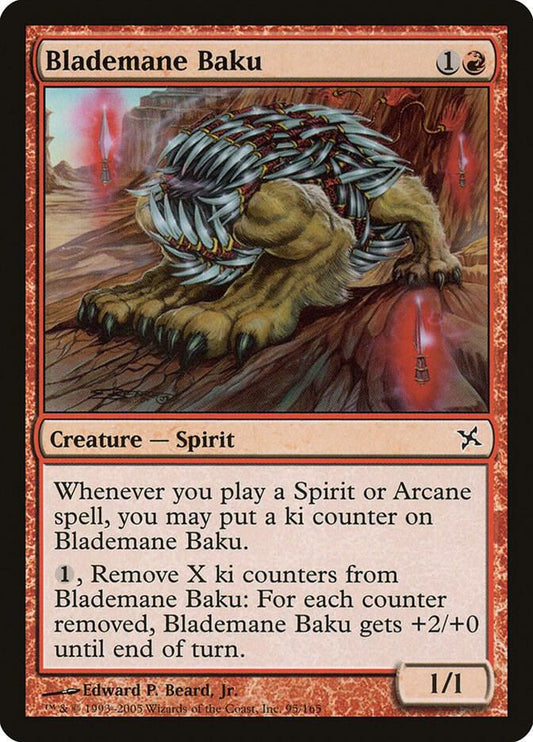 Blademane Baku [Betrayers of Kamigawa] 95