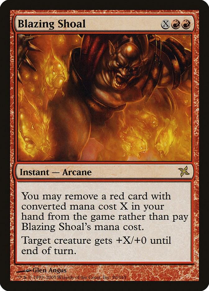 Blazing Shoal [Betrayers of Kamigawa] 96