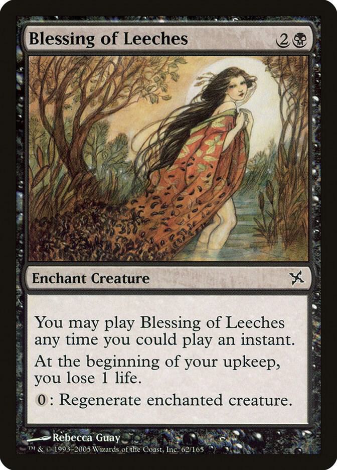 Blessing of Leeches [Betrayers of Kamigawa] 62