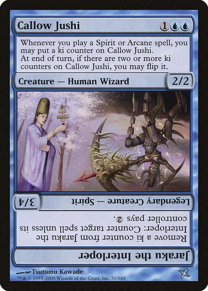 Callow Jushi [Betrayers of Kamigawa] 31