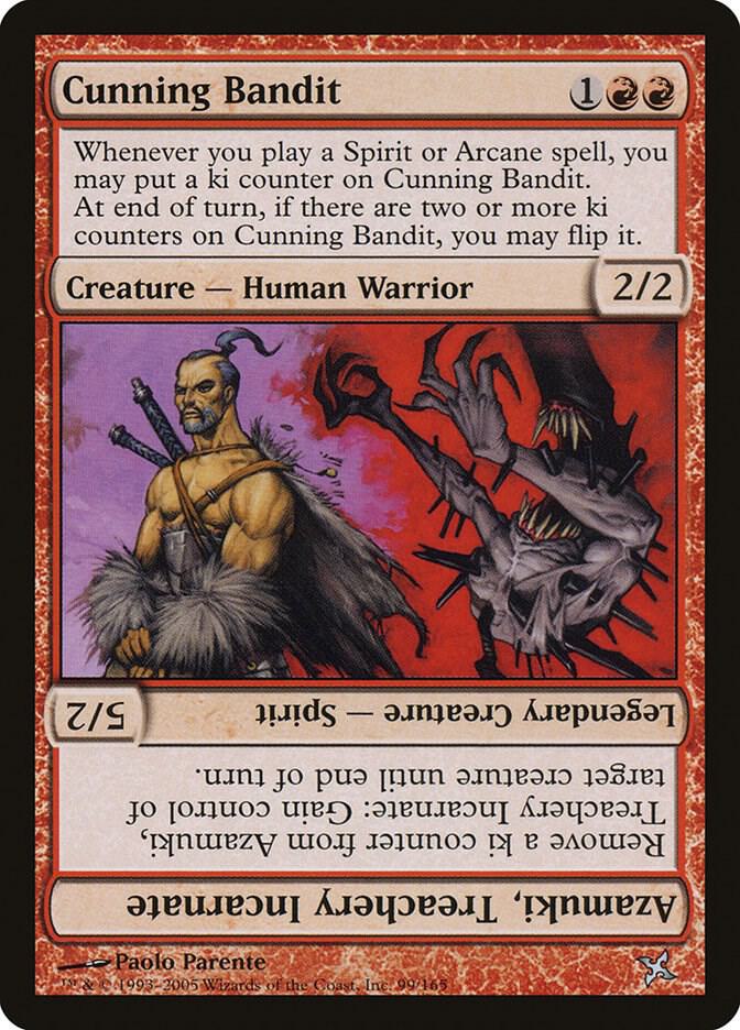 Cunning Bandit [Betrayers of Kamigawa] 99