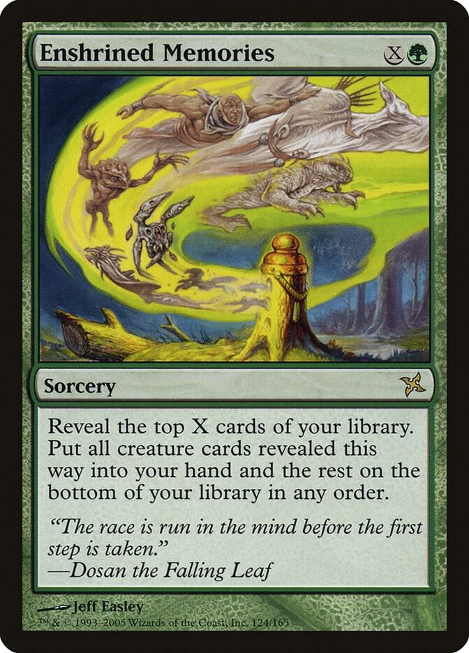 Enshrined Memories [Betrayers of Kamigawa] 124