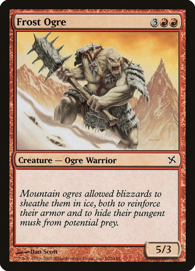 Frost Ogre [Betrayers of Kamigawa] 102