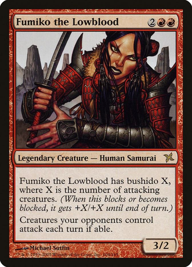 Fumiko the Lowblood [Betrayers of Kamigawa] 104
