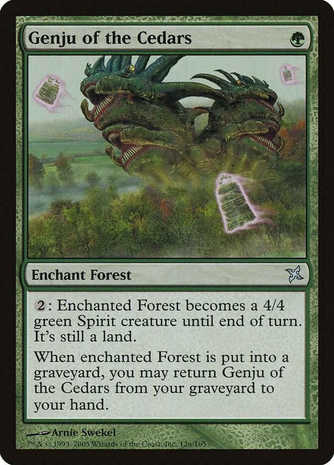 Genju of the Cedars [Betrayers of Kamigawa] 126