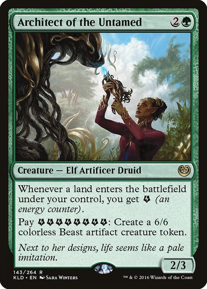 Architect of the Untamed [Kaladesh] 143