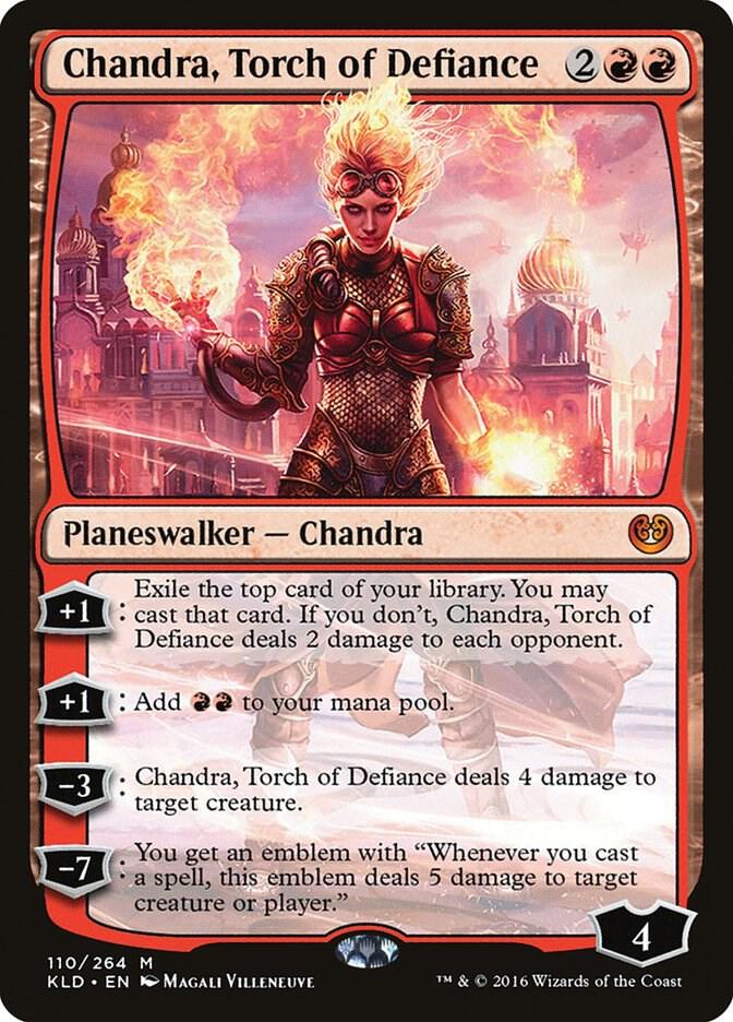 Chandra, Torch of Defiance [Kaladesh] 110