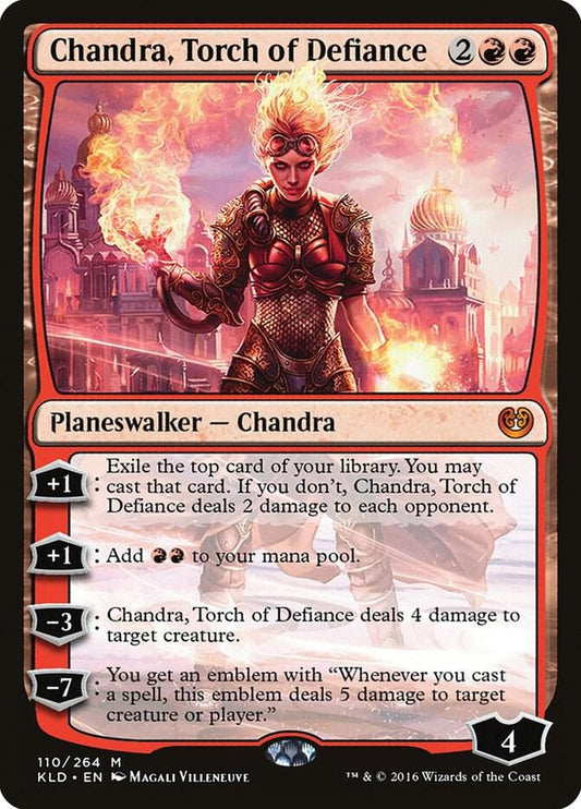 Chandra, Torch of Defiance [Kaladesh] 110