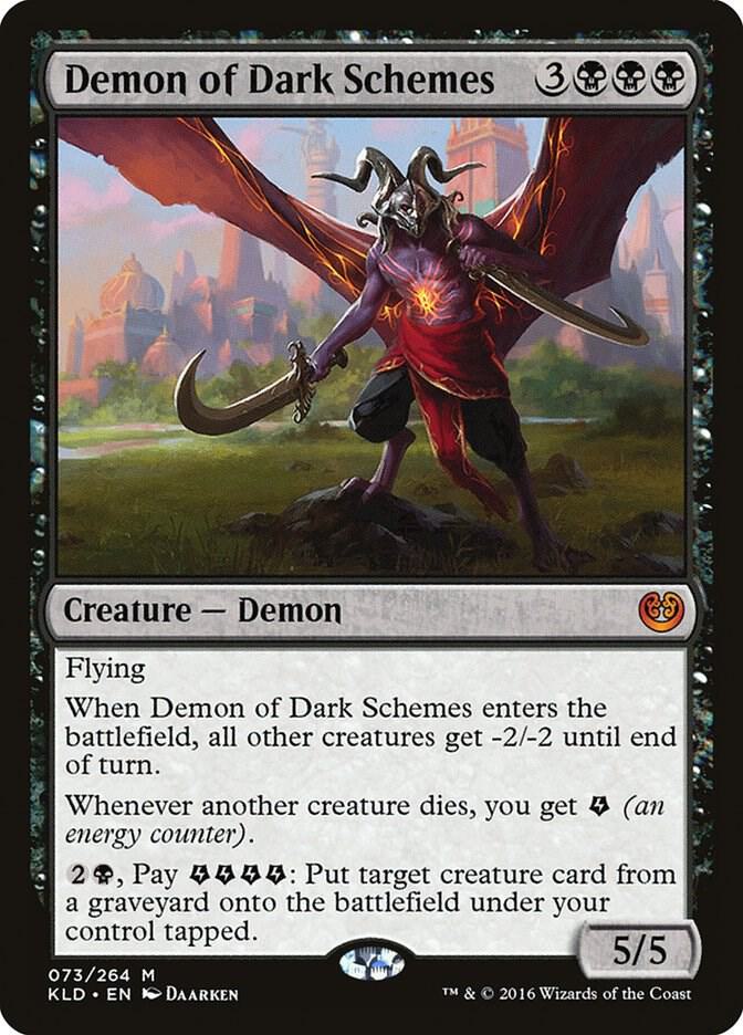 Demon of Dark Schemes [Kaladesh] 73