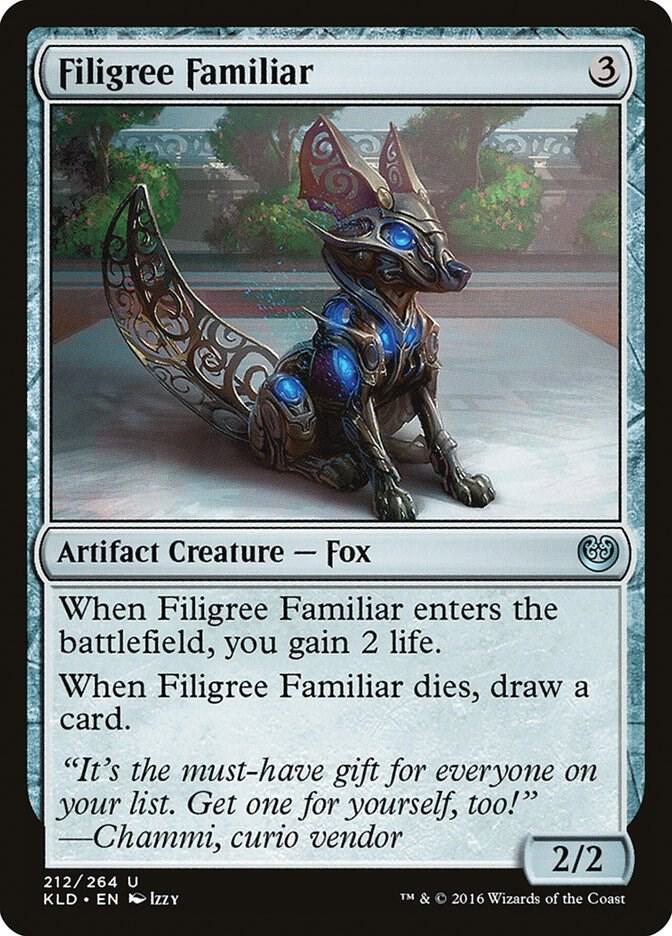 Filigree Familiar [Kaladesh] 212