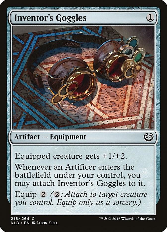Inventor's Goggles [Kaladesh] 218