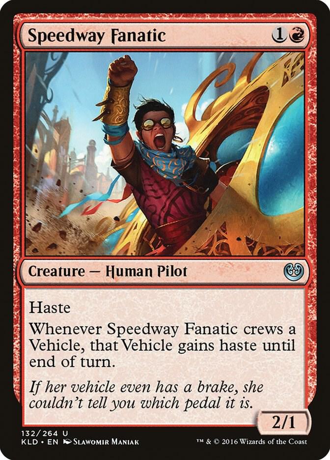 Speedway Fanatic [Kaladesh] 132