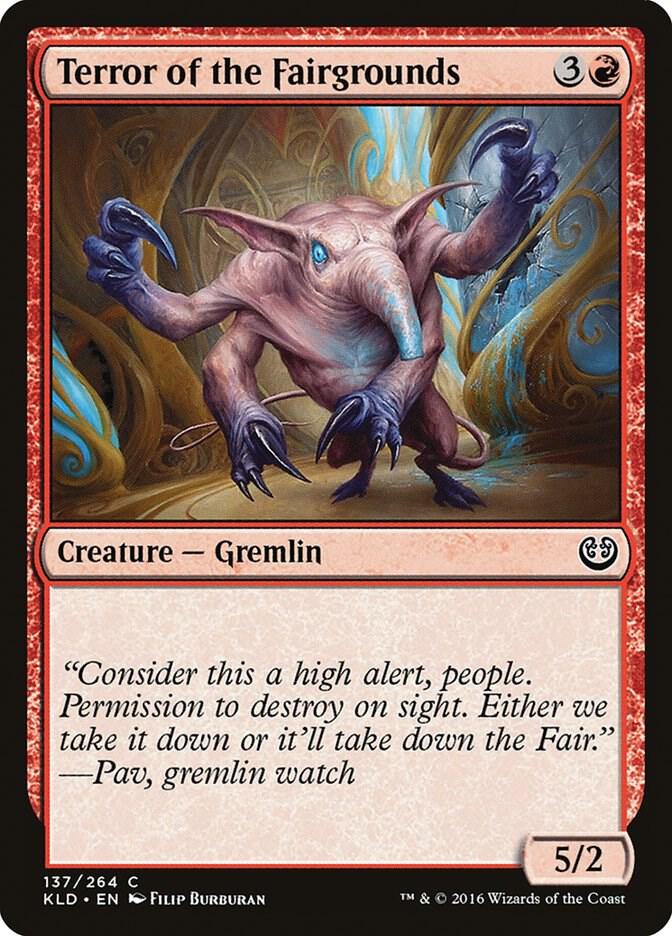 Terror of the Fairgrounds [Kaladesh] 137