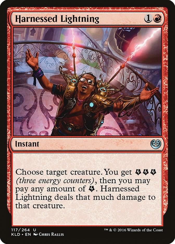 Harnessed Lightning [Kaladesh] 117