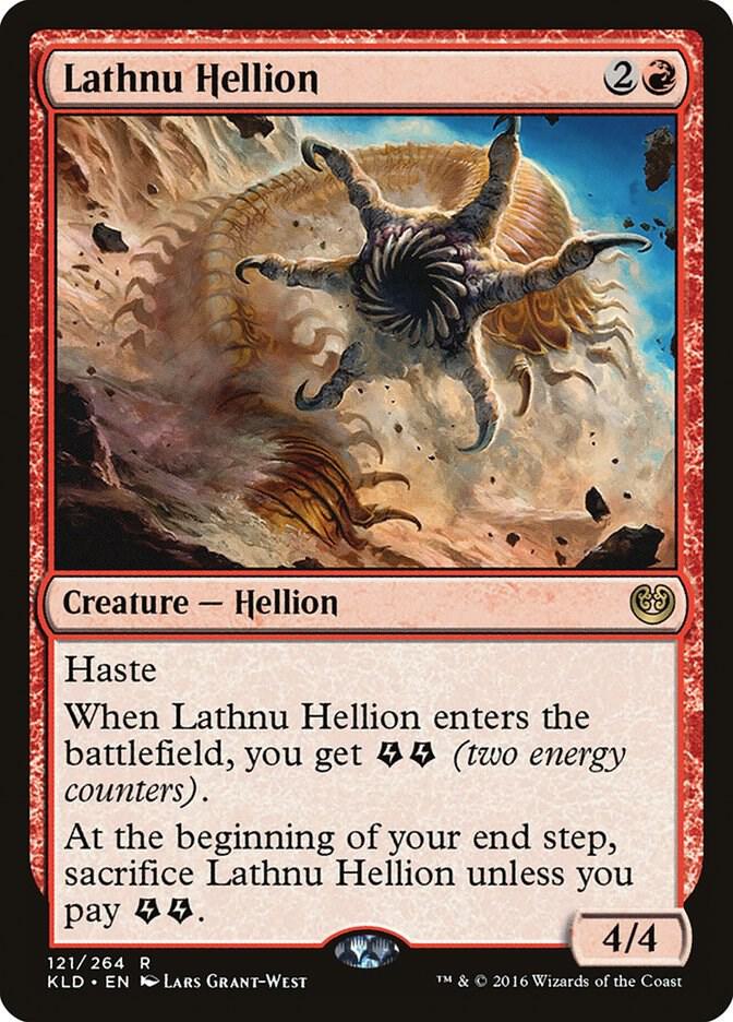 Lathnu Hellion [Kaladesh] 121