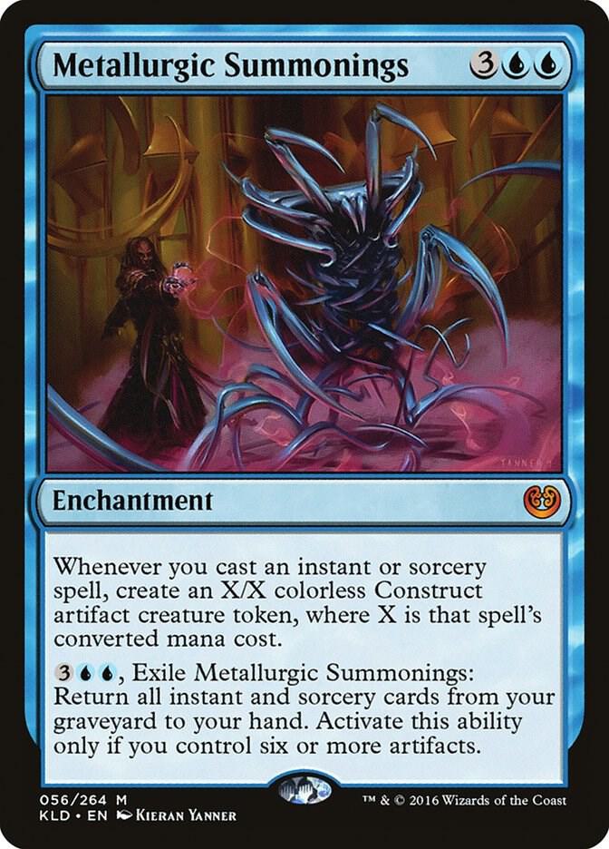 Metallurgic Summonings [Kaladesh] 56