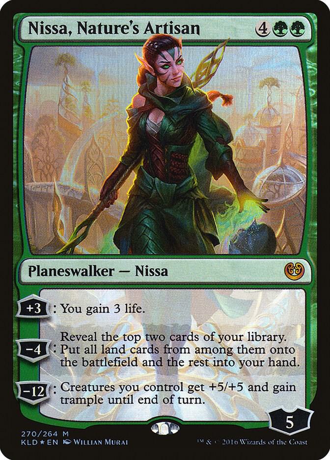 Nissa, Nature's Artisan [Kaladesh] 270