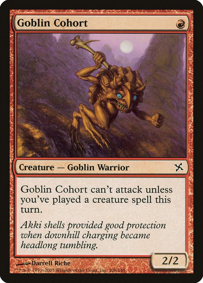 Goblin Cohort [Betrayers of Kamigawa] 106