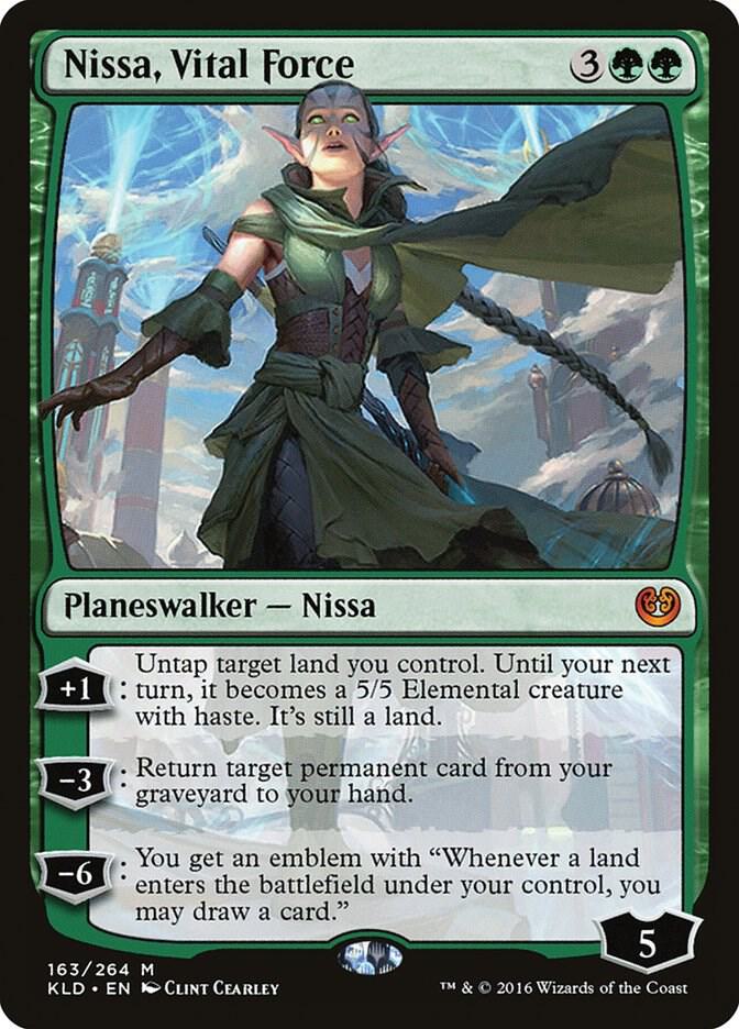 Nissa, Vital Force [Kaladesh] 163