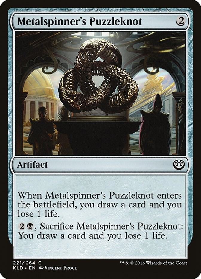 Metalspinner's Puzzleknot [Kaladesh] 221
