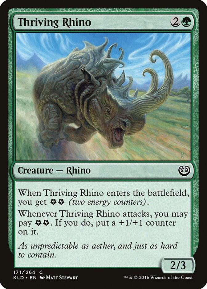 Thriving Rhino [Kaladesh] 171