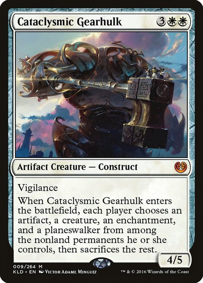 Cataclysmic Gearhulk [Kaladesh] 9