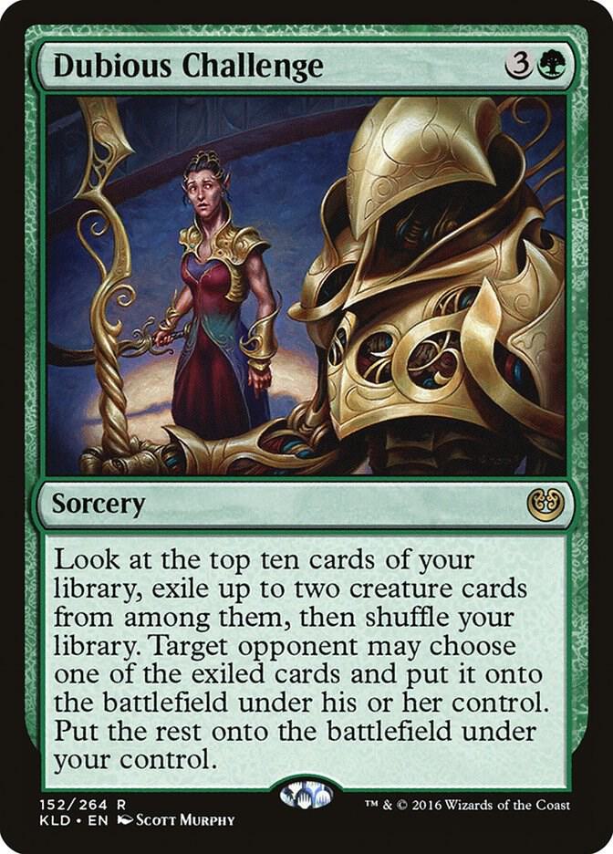 Dubious Challenge [Kaladesh] 152