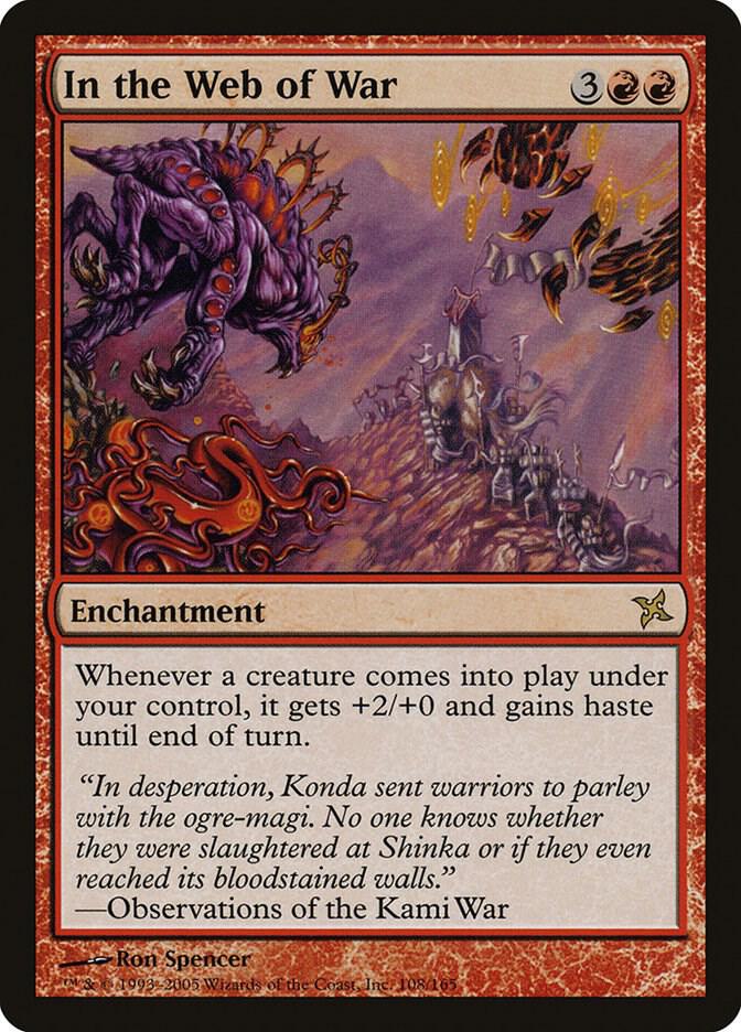 In the Web of War [Betrayers of Kamigawa] 108