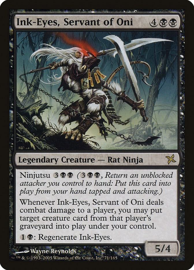 Ink-Eyes, Servant of Oni [Betrayers of Kamigawa] 71