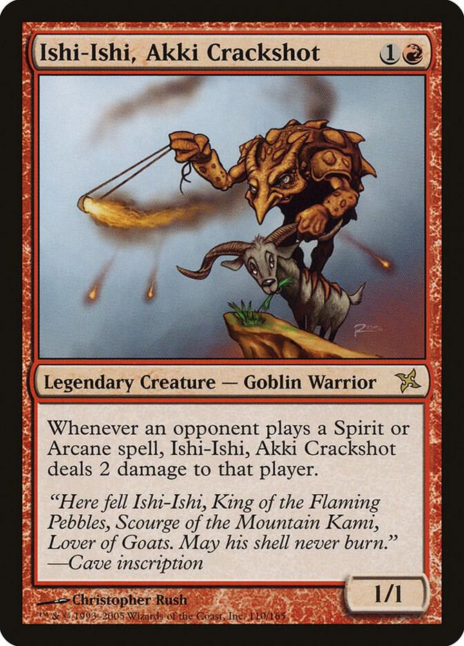 Ishi-Ishi, Akki Crackshot [Betrayers of Kamigawa] 110